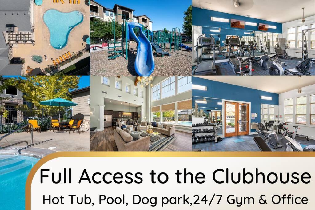Bee Chic In Sojo W/Hot Tub+Gym+Local Ski Slopes South Jordan Buitenkant foto